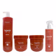 Kit Arvensis Professional Cachos Naturais - Shampoo 1L + Máscara 500g + Geleia 500g + Day After 250ml (1)