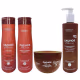 Kit Arvensis Professional Cachos Naturais - Shampoo 300ml + Condicionador 300ml + Ativador Crespos 300ml + Máscara Crespos 250g (1)