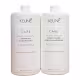 Kit Keune Keratin Smooth - Shampoo 1L + Condicionador 1L (1)