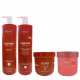 Kit Arvensis Cachos Naturais  - Shampoo 1L + Ativador de Cachos 1L + Geleia Ativadora Suave 500g + Máscara 2x1 500g