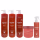 Kit Arvensis Cachos Naturais - Shampoo 1L + Condicionador 1L + Ativador de Cachos 1L  + Day After 250ml + Máscara 2x1 500g