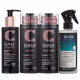Kit Truss Curly - Shampoo 300ml + Condicionador 300ml + Leave-In Light 250ml + Uso Obrigatório 260ml (1)