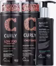 Kit Truss Curly - Shampoo Low-Poo 300ml + Condicionador 300ml + Leave-In Night Spa 250ml (1)