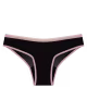 Pantys Comfy Fluxo Moderado Preta e Rosa - Calcinha Absorvente GG (1)
