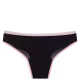 Pantys Comfy Fluxo Moderado Preta e Rosa - Calcinha Absorvente XXGG (2)