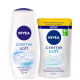 Kit NIVEA Creme Soft - Sabonete Líquido 250ml + Sabonete Líquido Refil 200ml