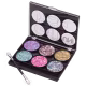 UNImakeup Glitter 6 Cores - Paleta de Sombras 7,8g (1)