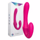 Vibrador Strapless Controle Remoto 10 Intensidades 2 Motores 19,6cm Flexível em Silicone Recarregável (1)