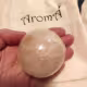 Bola Massageadora de Pedra Natural Rosa do Himalaia Aromá (2)