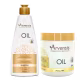 Arvensis Kit Tec Oil Shampoo 300ml + Máscara 500g (1)