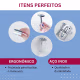 Kit NYBC Beauty Aparelho de Barbear Articulado (10 Unidades) (6)