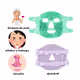 Máscara Facial Térmica Quente/Fria em gel inchaço, enxaqueca - rosa (2)