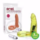 Anel Peniano Companheiro Com Vibrador Torpedo - Amarelo (1)