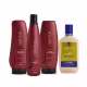 Aneethun Force Shampoo,Máscara e Finalizador +Creme Silicone (5)