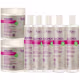 Kit Apice Cachos 2 Shampoo + 2 Condicionador + Gelatina + 2 Ativador Cachos Profissional Completo