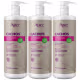 Kit 3 Condicionador Nutritivo Cachos Apse Apice Vegano Anti Frizz Creme De Pentar Uso Diario 1L (1)