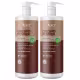 Kit 2 Shampoo Crespo Power Apice Apse Hidratação Cabelo Maciez Profissional Limpeza Suave Vegano 1L	