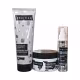 Kit Avlon Uberliss Hydrating - Shampoo 250ml + Máscara Temporary Obsidian Elegance 250g + Smoothing Rituoil 30ml