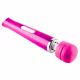 Vibrador Varinha Mágica Recarregável 10 vibrações com Cabeça Flexível - Rosa (3)
