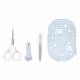 Kit Manicure Infantil com Estojo Buba com Tesoura Lixa e Cortador de unha Cor:Azul (2)