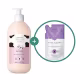 Combo Cuide-se Bem: Loção Corporal Deleite 400ml + Refil Rosa e Algodão 350ml (1)