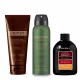 Combo Desodorante Antitranspirante 125ml + Óleo de Massagem 200ml + Creme Para Barbear e Pós Barba 2 em 1 100g