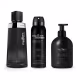 Combo Malbec Black Legend: Desodorante Colônia 100ml + Loção Corporal 200ml + Desodorante Antitranspirante 75g/ 125ml