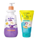 Combo Dr. Botica Poção das Nuvens Loção Hidratante 400ml + Protetor Solar Infantil FPS 70 Boti Sun Kids 120g