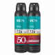 Kit Desodorante Antitranspirante Aerosol Men Cool Protect 2x90g/150ml (1)
