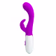 Vibrador Feminino Texturizado c/ 2 motores para dupla estimulação- Plug Lateral - Bruno PRETTY LOVE (2)