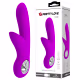 Vibrador pretty love carol Roxo flexível estimulador de ponto g e clítoris (1)