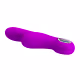 Vibrador pretty love carol Roxo flexível estimulador de ponto g e clítoris (5)