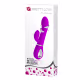 Pretty love ternence - Vibrador rotativo com estimulador de clítoris, recarregável em silicone com 4 modos de rotação (5)