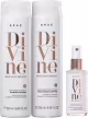 Kit Braé Divine - Shampoo 250ml + Condicionador 250ml + Máscara Líquida 60ml