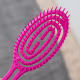 Escova Flex Oval Beauty Secret Desembaraço Dos Fios Rosa (6)