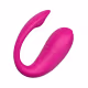 Vibrador Casal Controle Aplicativo Pink 10 Estágios de Vibração Ponto G 20cm x 3,2cm em Silicone Recarregável (2)