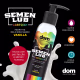 Semen Lub LGBTQIA+ Sabor Vanilla - Gel Lubrificante Beijável Que Imita o Semen Humano (3)