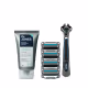Combo Dr. Jones Cabo The Razor + Recargas The Razor 4 + Gel Pós-Barba Recharge After-Shave 75ml