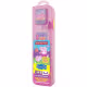 Kit Estojo Infantil Peppa Pig Rosa ( 1 Escova Infantil + 1 Fio Dental 20m + 1 Gel Dental 50g ) - Dentalclean (2)