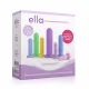 Ella - kit de dilatadores ginecológicos em silicone médico com 7 tamanhos diferentes Rosa (4)