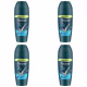 Kit c/4 Unidades de Desodorante Rexona Rollon Xtra Cool 50ml