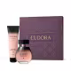 Combo Presente Velvet Cristal: Desodorante Colônia 100ml + Loção Perfumada Desodorante Corporal 150ml + Caixa Presenteável
