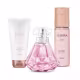 Combo Lyra: Desodorante Colônia 75ml + Body Spray 100ml + Loção Corporal 150ml