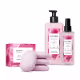 Combo Instance Rosa Absoluta: Creme Hidratante Corporal 400ml + Spray Perfumado 200ml + Sabonete em Barra 80g
