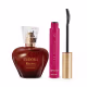 Combo Desodorante Colônia Kiss Me Nude Caramelo 50ml + Máscara para Cílios 8g