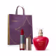 Combo Kiss Me Please Desodorante Colônia 50ml + Batom Matte Vermelho Paparazzi 3,7g + Sacola M