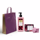 Combo Instance Morango Irresistível: Creme Hidratante 400ml + Sabonete em Barra 4x80g + Sacola