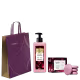 Kit Eudora Instance Morango Irresistível - Creme Hidratante 400ml + Sabonete em Barra 4x80g + Sacola