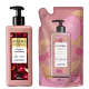Kit Eudora Instance Cereja e Amêndoas - Creme Hidratante Corporal 400ml + Refil 350ml