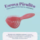 Escova Pirulito Rosa C/ Chaveiro  - Dompel (2)